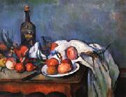 Paul Cezanne Still Life with Onions painting